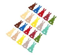 NAMOARLY 20pcs Bunny Coin Clip Rabbit Change Holder for Easter Party Supplies Boy Girl Surprise Present Bunny Ring Holder Easter Table Decorations Ornament