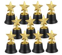 NAMOARLY 20Pcs Mini Plastic Trophies Lightweight Awards for Classroom Ceremonies Sports Banquets and Competitions Encouraging Achievement and Participation