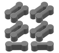 NAMOARLY 20pcs Train Track Connectors for Boys and Girls Plastic Rail Adapter Kit Dog Bone Joiners Compatible Major Train Track Systems for Expanding Play Sets