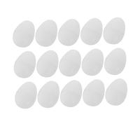 NAMOARLY 24pcs Easter Open Design Plastic Eggs for Painting and Decoration Creative Home Props for Easter Egg Hunt Party and Holiday Table Adorns DIY Craft Supplies