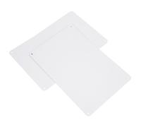 NAMOARLY 2pcs 30x20cm Blank Metal Signs for Sublimation, Pre-drilled Tinplate Sheets for Yard, Storefront, and DIY Crafting Projects