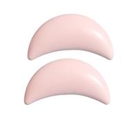 NAMOARLY 2Pcs Ceramic Cabinet Knobs Pull Handles Creative Drawer Knobs Cupboard Door Handles Moon Pink for Furniture Kitchen Bedroom