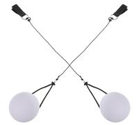 NAMOARLY 2pcs LED Juggling Balls 7.8cm Glow in the Dark Light Up Balls for Night Fun and Entertainment