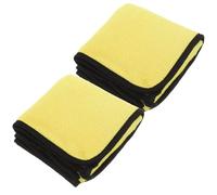 NAMOARLY 2pcs Motorcycle Reusable Cloth Towels Multi-function Drying Towels Fine Fibre Material Captures Grime Leaves Silky Smooth Finish Suitable for Outdoor Car Cleaning