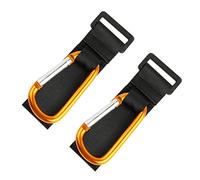 NAMOARLY 2pcs Non Slip Stroller Hooks Clips for Carriage Organizer Durable Easy Install for Walkers Shopping Carts