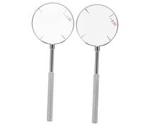 NAMOARLY 2pcs Round Optical Cross Cylinder Tool Set Diopters for Optometry Test Tool Cylinder for Eye Examination Optical Instruments for Testing