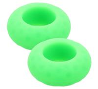 NAMOARLY 2pcs Silicone Baseball Bat Grip Choke up Rings with Soft-touch Surface for Youth Baseball and Tee Ball Bats, Shock Absorption and Portable Vibration Reducing Knobs to Swing Control