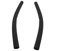 NAMOARLY 2pcs Stroller Handlebar Covers Sponge Sleeve Protective Armrest Grip for Comfortable Secure Hold Easy Installation Black