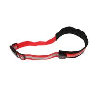 NAMOARLY 2pcs USB Rechargeable LED Reflective Belt with Safety Light for Night Running and Cycling Adjustable Soft Waistband for High Visibility and Enhanced Safety During Outdoor Walking