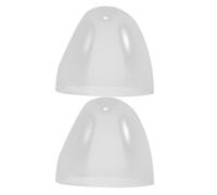 NAMOARLY 2pcs Wide Mouth Baby Bottle Caps Replacement Lid Set with Dustproof Seal for Infant Feeding Bottles for Home and Travel