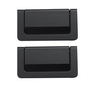 NAMOARLY 2pcs Zinc Alloy Wardrobe Handles Simple Structure Design, Rust Resistant and Easy Installation Invisible Furniture Pull Handles for Cabinets and Sliding Doors