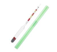 NAMOARLY 3 Scale Hydrometer for Beer Testing Refractometer for Wine Measure