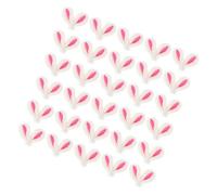 NAMOARLY 30pcs Cute Rabbit Ear Hairpin Decor DIY Bunny Accessories for Craft Projects for Easter Decor and Hair Clips