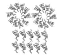 NAMOARLY 30pcs Vintage Egyptian Queen Alloy Necklace DIY Charm Pendant with Intricate Embossed Details and Antique Finish, Lightweight Zinc Alloy Jewelry Accessories for Festival Outfits