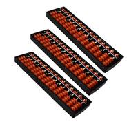 NAMOARLY 3pcs Chinese Abacus Math Learning Portable Arithmetic Counting Tool for Early Education and Classroom Use Enhancing Mental Calculation and Math Agility