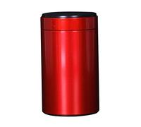 NAMOARLY 3pcs Metal Tinplate Canisters for Kitchen Storage Jars Sealed Lids Red