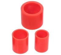 NAMOARLY 3pcs Plastic Arbor Conversion Bushing Adapters Set 25.4mm to 19mm, 16mm, 12.7mm for Grinding Wheel Spindle Reduction, Compatible with Bench Grinder and Industrial Grinding