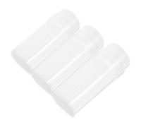 NAMOARLY 3pcs Plastic Circular Slide Staining Jar with Lid for Microscope Slide Storage and Laboratory Specimen Staining Lab Microscope Accessories for Pathology Supplies