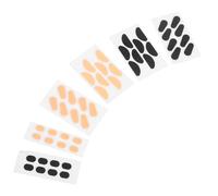 NAMOARLY 4 Pairs Soft Foam Nose Pads for Eyeglasses Anti-slip Self-adhesive Nose Guards for Glasses and Sunglasses Drop Shaped and Fit for Plastic and Metal Frames Easy Installation