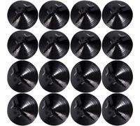 NAMOARLY 40pcs Pvc Suction Pad for Car Windscreen Sunshade, Easy to Install Black Sucker Pads, Strong Adhesive Suction Holder for Automotive Visor, Will Not Cause Damage to Car