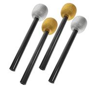 NAMOARLY 4pcs Glitter Pretend Microphone Toys Realistic Simulation Microphones for Boy Girl Parties and Performances Safe and Props for Boys and Girls