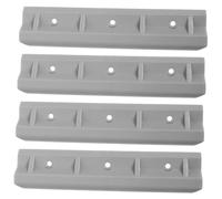 NAMOARLY 4pcs Heavy Duty Canoe Seat Hook Clips Slip PVC Brackets for Quick Installation Kayaks Inflatable Boats Fishing Yachts Weatherproof Secure Support
