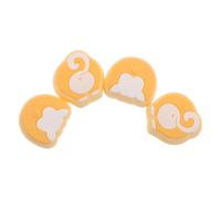 NAMOARLY 4pcs Silicone Thumb Stick Caps for Game Console Controller, Anti-slip Joystick Grip Covers, Cute Corgi Butt Protective Analog Stick Replacement Accessories for Gaming
