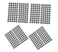NAMOARLY 4sheet Dots Diffuse Reflection Markers for Scanning and Motion Capture Reflective Tracking Dots Essential for Optical Measurement and Mapping