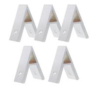 NAMOARLY 5 Pcs 45 Degree Angle Bracket Aluminum Profile Corner Bracket Connector for 3030 Series Aluminum Extrusion Profile with High Loading Capacity Rust Prevention for Machine Guards