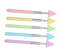 NAMOARLY 5Pcs Extendable Teacher Pointer Sticks with Abs Stainless Steel Handheld Telescopic Blackboard Indicators for Classroom Presentations Office Teaching Early Education Macaron Arrow