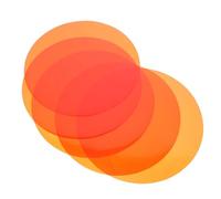 NAMOARLY 5pcs Orange Pet Light Filter Film for Lamps and Bulbs, Self-adhesive round Gel Stickers 15cm, for DIY Craft Projects and Creating Cozy Ambiance in Bedrooms