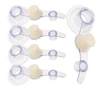 NAMOARLY 5pcs Pvc Air Mattress Valve Replacement Caps for Inflatable Rafts and Camping Air Beds, Sturdy Plastic Quick Inflate Valve Covers Compatible with Water Bags