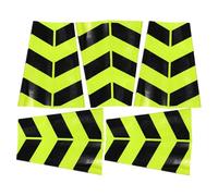 NAMOARLY 5pcs Reflective Sleeve for Traffic Cones High Visibility Pvc Cone Covers with Swift Application Sturdy Safety Wraps in Urban Roads