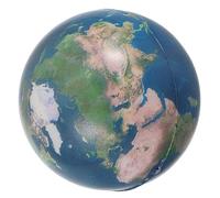 NAMOARLY 6.3cm Realistic Earth Pattern Squeezable Globe Toy for Kids Interactive Learning Educational Model for Classroom and Earth Day Decoration