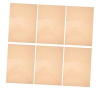 NAMOARLY 6pcs Light Filter Film Pvc Color Gel Sheets for Photo Strobe Flash Light Orange Teaching Color Change Filter to Improve Clarity and Reduce Reading Frustration for Film