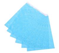 NAMOARLY 6pcs Simulation Water Pattern Stickers Paper Ripple Sheets for Micro Landscape Models and Outdoor DIY Crafts