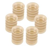 NAMOARLY 6pcs Sounder Trick Bone Crack Sound Effect Gimmick Neck Cracking Prop Neck Cracker Sound Props Neck Cracker Gimmick Comedy Prop Bones Bone Cracking Sound Plastic Beige