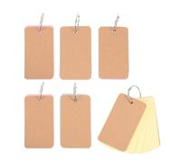 NAMOARLY 6pcs Words Notepad 50 Sheets Paper Memo Pad for Daily Planning