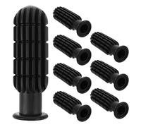 NAMOARLY 8pcs Foosball Table Handle Grips Replacement for Tabletop Soccer Setups and Foosball Tables, Ergonomic Pp Material with 12.7mm Inner Diameter, Comfortable Feel for Homes