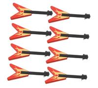 NAMOARLY 8pcs Realistic Simulation Guitar Model Mini Guitar Craft for Home Miniature Ukulele Ornament Pendant for Decor