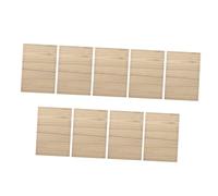 NAMOARLY 9Pcs Taekwondo Breaking Boards Wooden Karate Training Tool Performance Planks for Martial Arts Practice and Skill Building