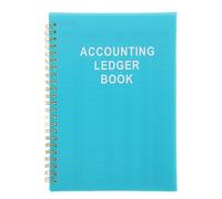NAMOARLY Accounting Ledger Book Smooth Writing Paper and Sturdy Pp Cover, Budget Creation and Expense Income Record Notebook for Personal Bookkeeping and Small Business Use for Daily Use