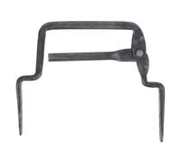 NAMOARLY Adjustable Iron Brick Tongs with Secure Grip for Brick Types Sturdy Black Masonry Tool Designed for Construction