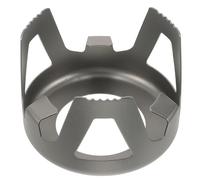 NAMOARLY Aluminium Alloy Stove Stand for Alcohol Burners Portable Burner Shelf Silver Camping Accessories