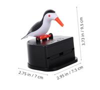 NAMOARLY Automatic Bird Toothpick Holder Dispenser Cute Telescopic Design for Home and Pop Up Toothpick Box with Single Press Mechanism Portable and Innovative Kitchen Gadget for
