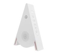 NAMOARLY Bird Music Box with Timer and Stress Relief Function, Elegant White Abs Sound Box Playing Singing Bird Sounds for Home and Bedroom Relaxation