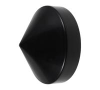 NAMOARLY Black Cone Style Marine Dock Post Piling Cap, 9 Inch UV Resistant Plastic Cover with High-Impact Resistance for Wood Pilings in River and Marine Environments