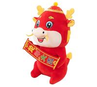 NAMOARLY Cartoon Dragon Plush Doll Adorable Stuffed for Chinese Year Celebrations Unique for Loved Ones Lightweight Soft Plush Material for Birthdays and Special Occasions