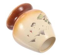 NAMOARLY Ceramic Matcha Whisk Holder Japanese Style with Kiln-Change Glaze, Matcha Whisk Storage Stand for Tea Ceremony, Decorative Green Tea Set Accessory