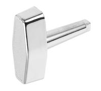 NAMOARLY Coin Machine Handle Replacement for Capsule Vending Machines Metal Crank Handle with Gasket Ring and Candy Dispensers Repair and Restoration Parts